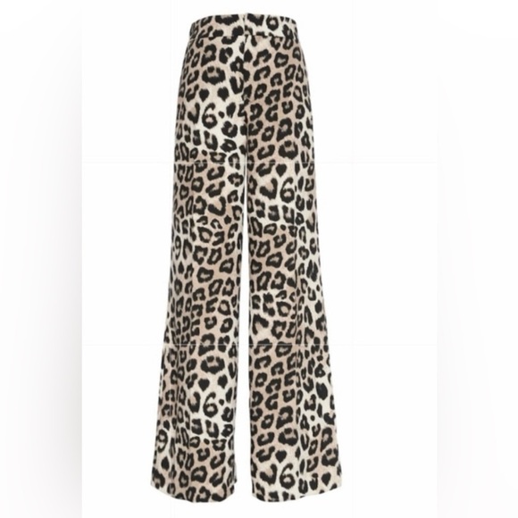 NWT Banana Republic Leopard print Pants - Picture 2 of 4